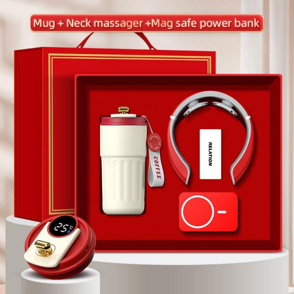 Power banka s dárkovým hrnkem a hrnkem s logem 3 v 1 na zakázku