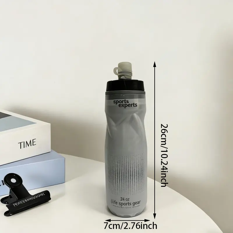 Double Layer Plastic Sports Water Bottles